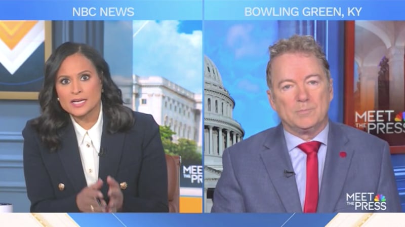 Rand Paul on Meet the Press with Kristen Welker