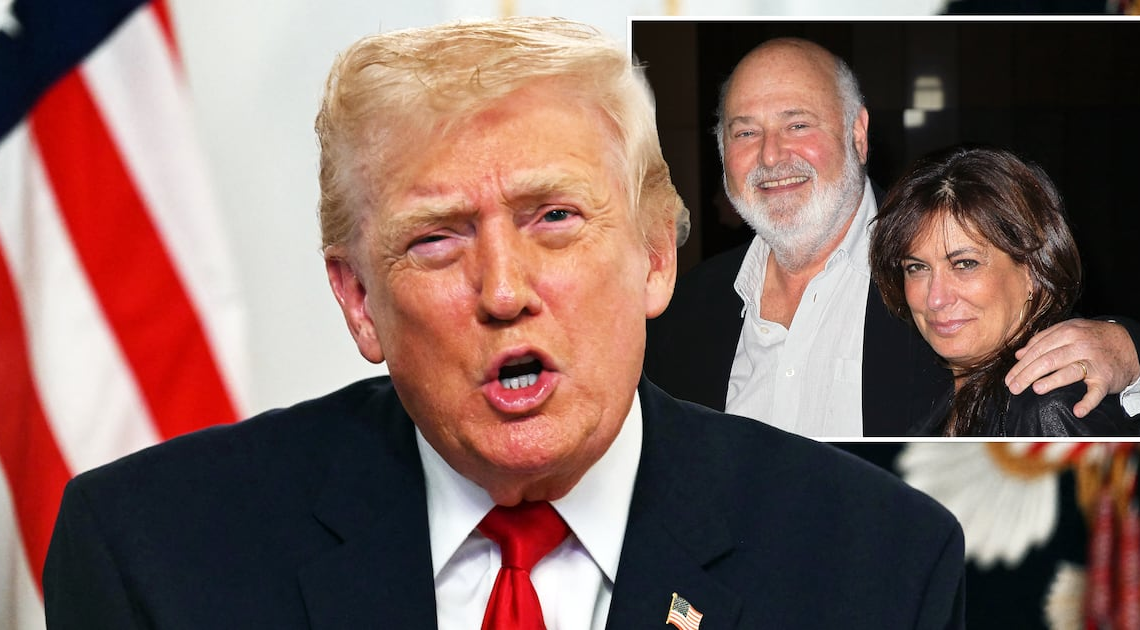 Trump Posts Psychotic ‘TDS’ Insult to Murdered Rob Reiner