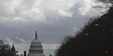 It was springtime at noon and windy most of the day