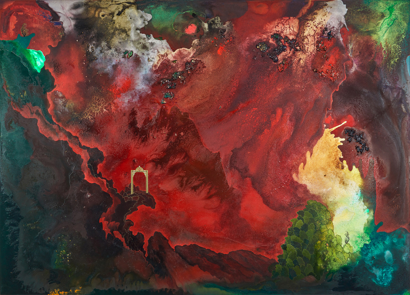 A D.C. artist’s powerful landscapes burst off the walls