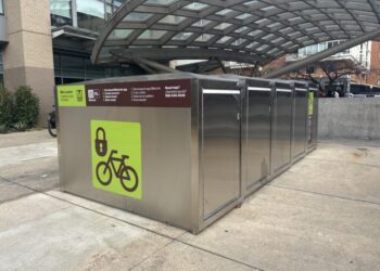 Metro rolls out new bike lockers to encourage more cyclists to use rail