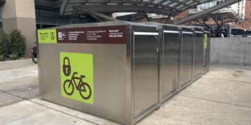 Metro rolls out new bike lockers to encourage more cyclists to use rail
