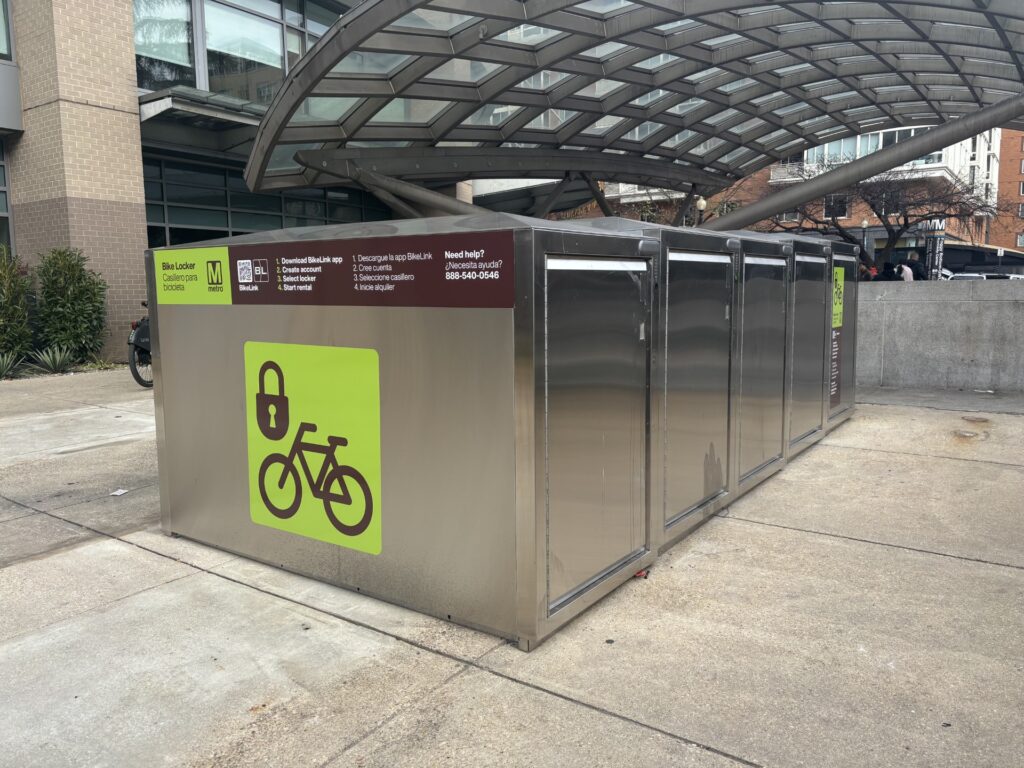 Metro rolls out new bike lockers to encourage more cyclists to use rail