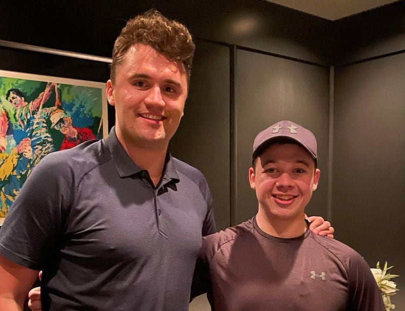 Charlie Kirk and Kyle Rittenhouse