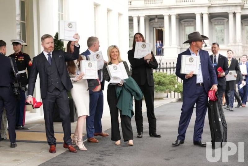 MAGA influencers at White House