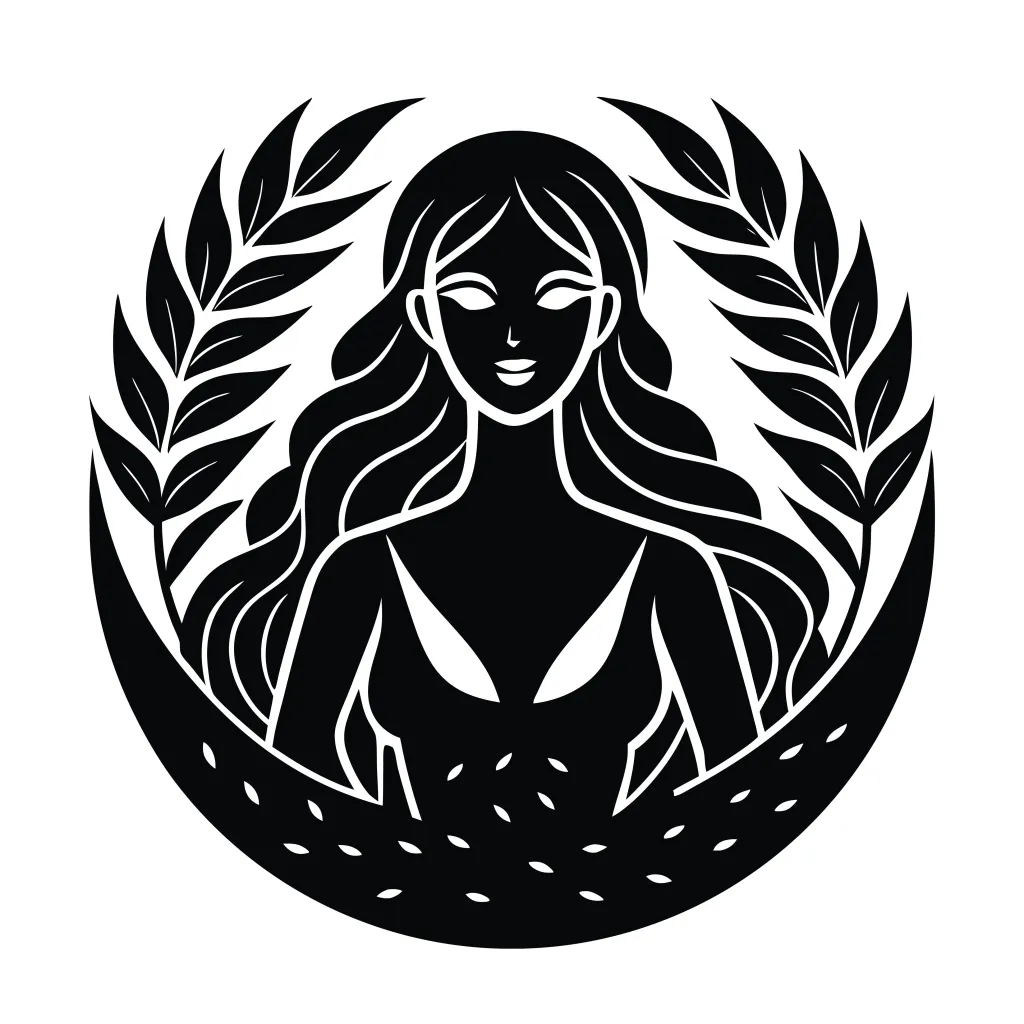 Virgo Zodiac sign Vector Illustration