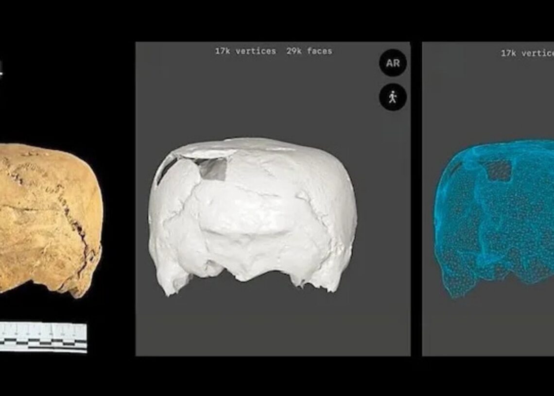 Archaeologists Found a Cube-Shaped Human Skull in Mexico