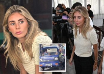 Porn star Bonnie Blue handed light punishment after Bali ‘Bangbus’ stunt