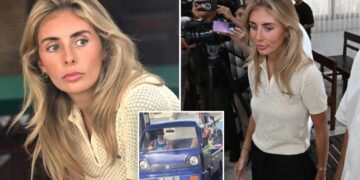 Porn star Bonnie Blue handed light punishment after Bali ‘Bangbus’ stunt