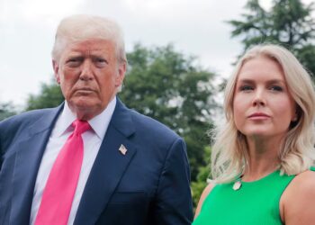 Trump Keeps Reposting Creepy Fake Karoline Leavitt Account