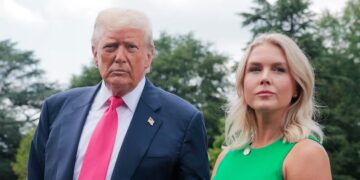 Trump Keeps Reposting Creepy Fake Karoline Leavitt Account