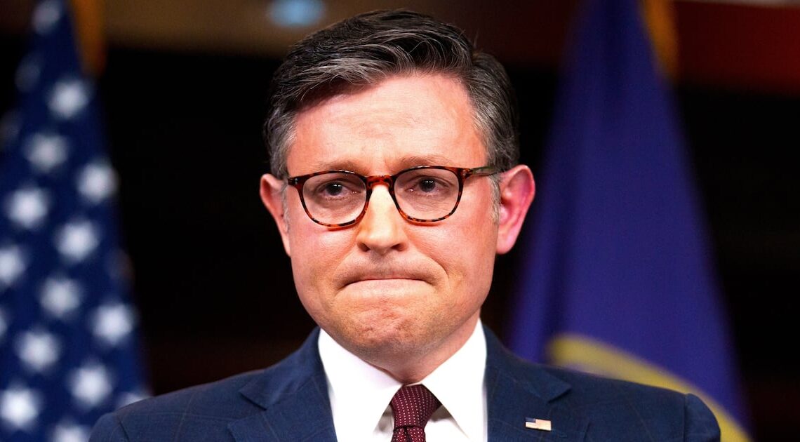 Mike Johnson Moans About Having to Answer for Trump’s Deranged Rants