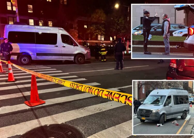 85-year-old pedestrian fatally struck by van on NYC street