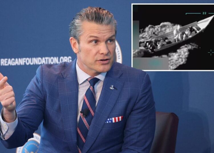 Pete Hegseth would have ordered second strike on Venezuelan drug boat as he backs Admiral Frank Bradley