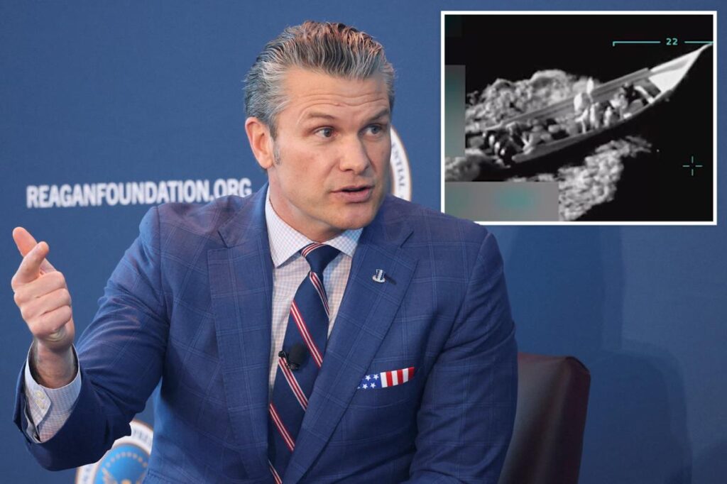 Pete Hegseth would have ordered second strike on Venezuelan drug boat as he backs Admiral Frank Bradley