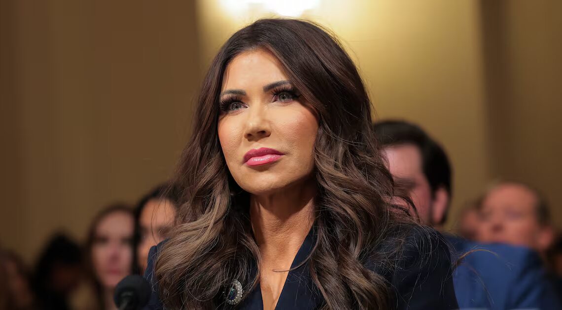 Puppy-Killer Noem MIA From Trump Aide’s Anti-Animal Cruelty Event