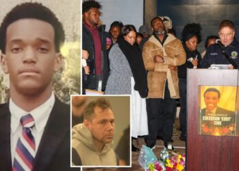 Top Suffolk cop apologizes to family of popular CVS worker — as hundreds mourn Christmas Day murder at packed candlelight vigil