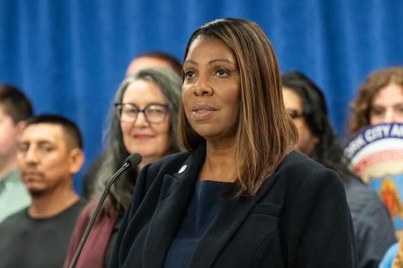 James said the charges against her are “baseless,” and that the indictment is “nothing more than a continuation of the president’s desperate weaponization of our justice system.”
