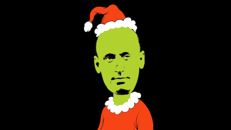 Stephen Miller as The Grinch