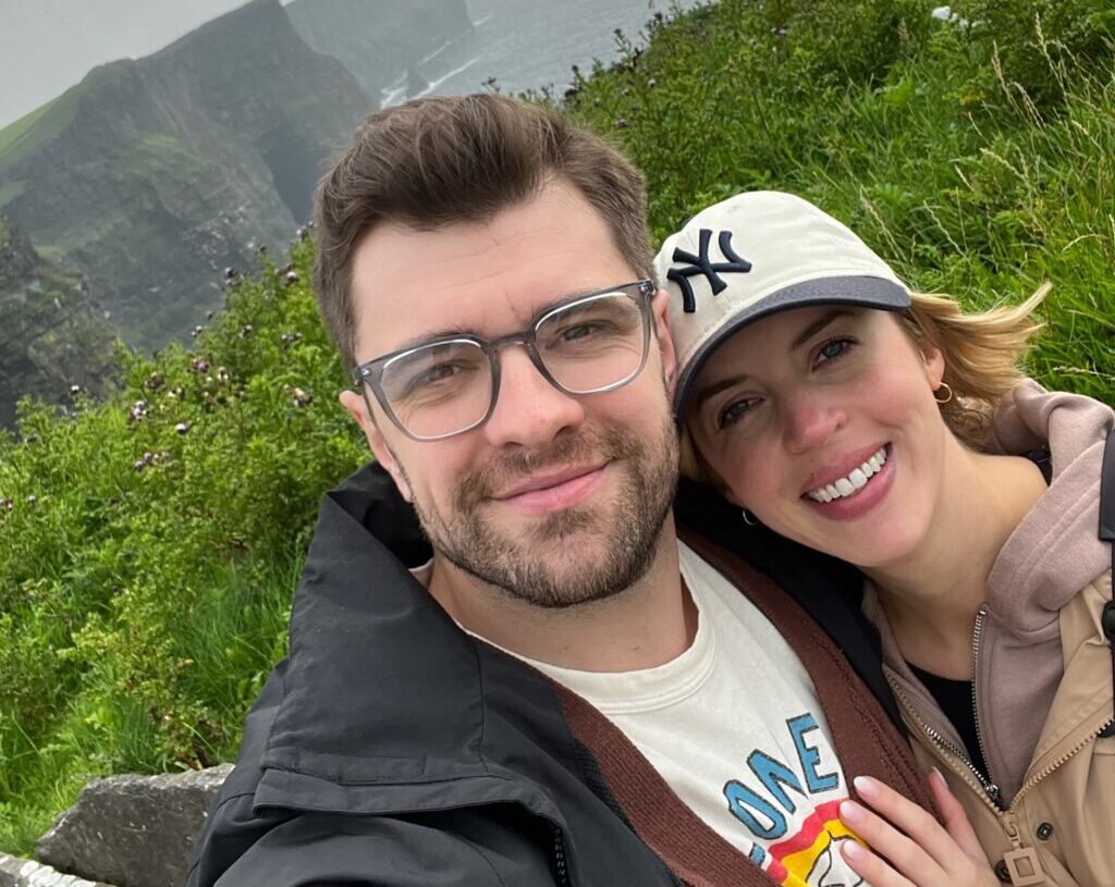 A viral love story: She answered his DM, then flew to Ireland to meet him