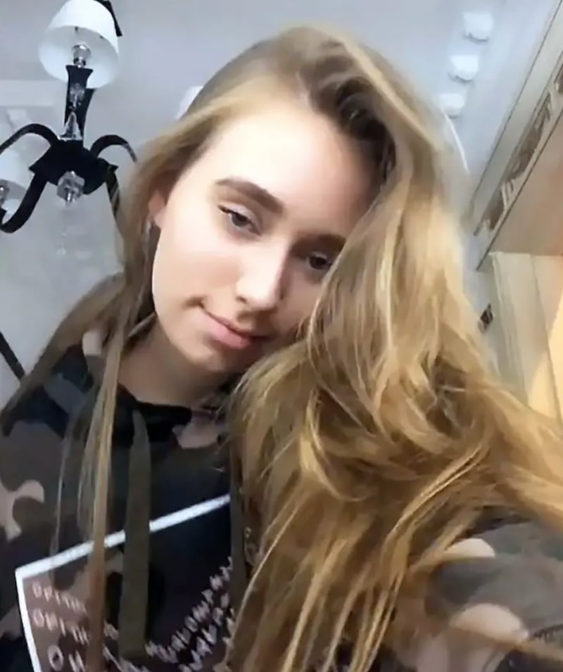 Luiza Rozova, 22, recently shared this selfie on Instagram. She lives in Paris, where she moved to attend art school.