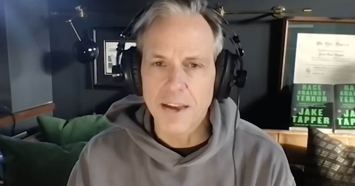 Shameless Jake Tapper Turns Trump Health Crisis Into Book Plug