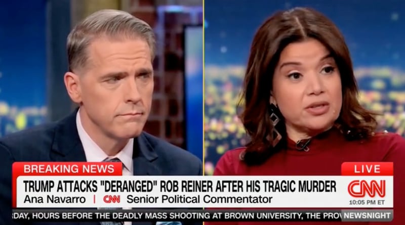 Scott Jennings and Ana Navarro on CNN's NewsNight talking Trump.