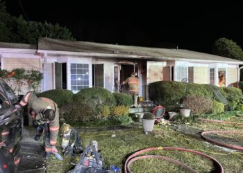 Christmas tree fire leaves four injured in Bethesda