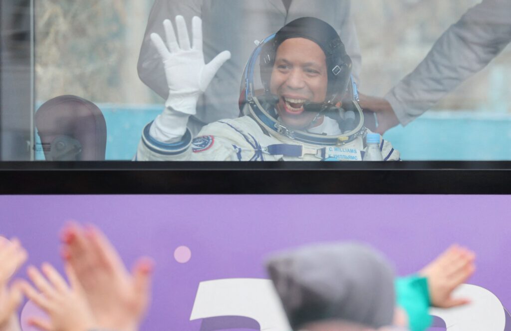 My nephew wore spaceship-adorned onesies. Now he’s a real astronaut.