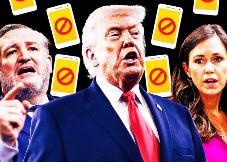 MAGA Republicans Demand Kids Be Banned from Social Media