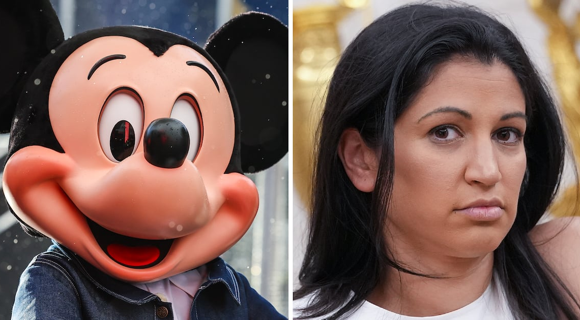 Stephen Miller’s Wife Melts Down Over AI Mickey Mouse