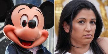 Stephen Miller’s Wife Melts Down Over AI Mickey Mouse