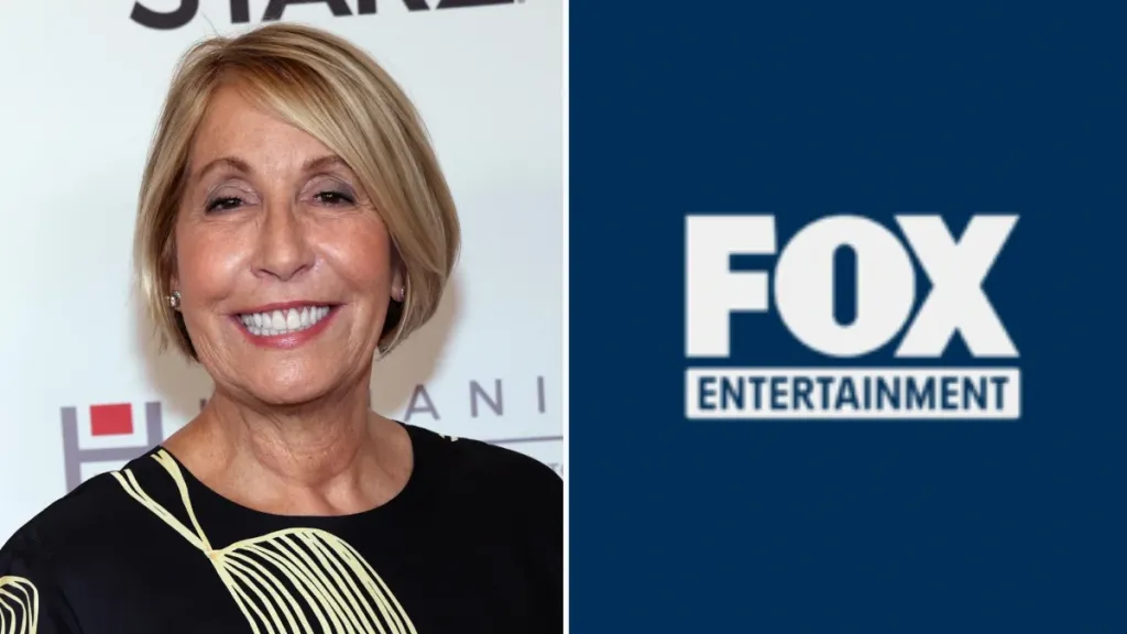 Carol Mendelsohn and the Fox Logo (Credit: Getty Images/Fox)