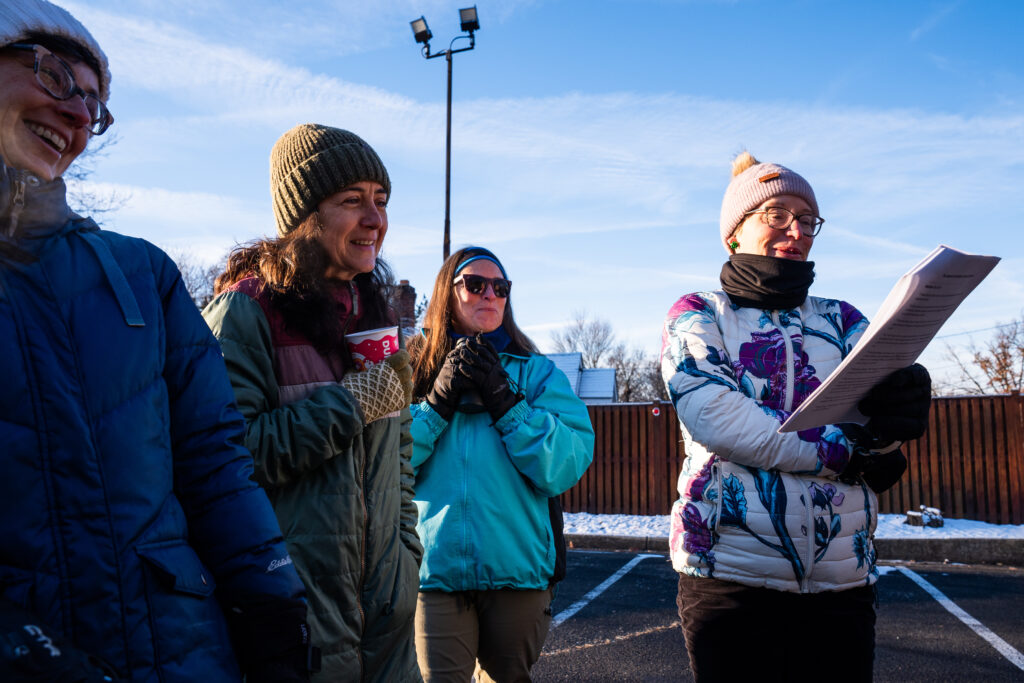 A Maryland parking lot becomes a hub of ICE resistance