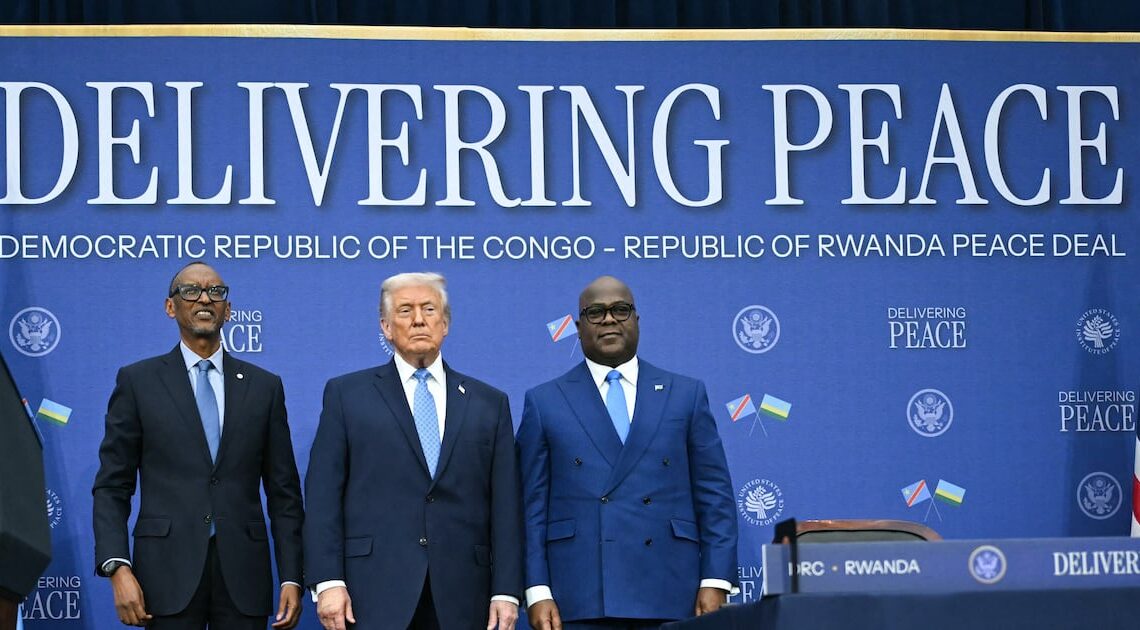 Trump, 79, Cranks ‘Live and Let Die’ Before ‘Delivering Peace’ Event