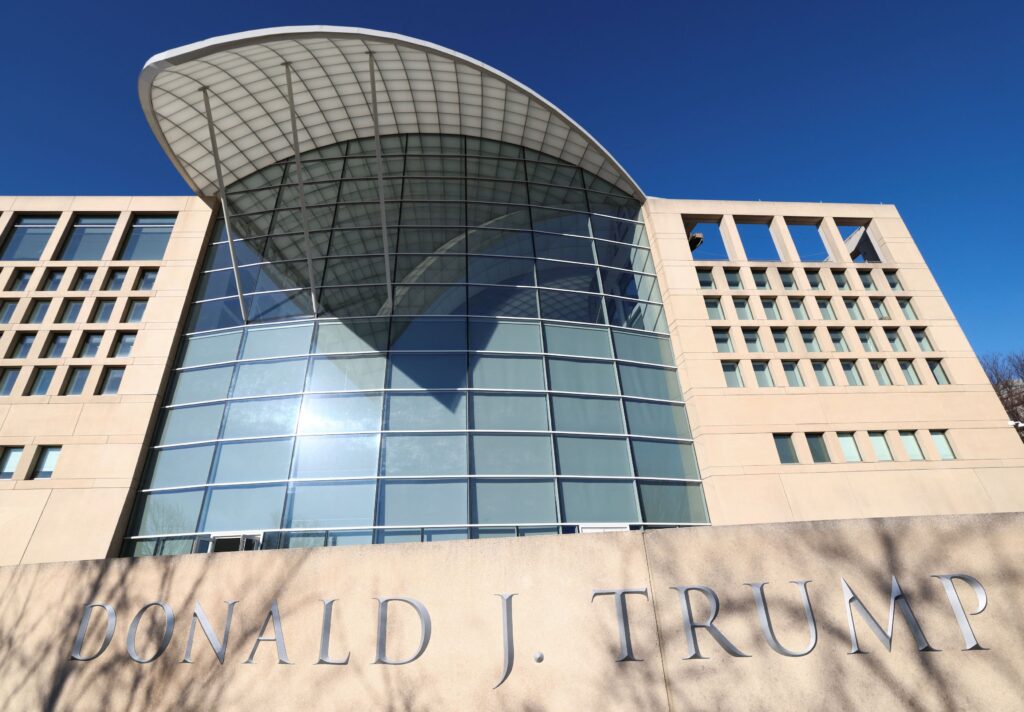 Building gets a new name: The ‘Donald J. Trump’ Institute of Peace