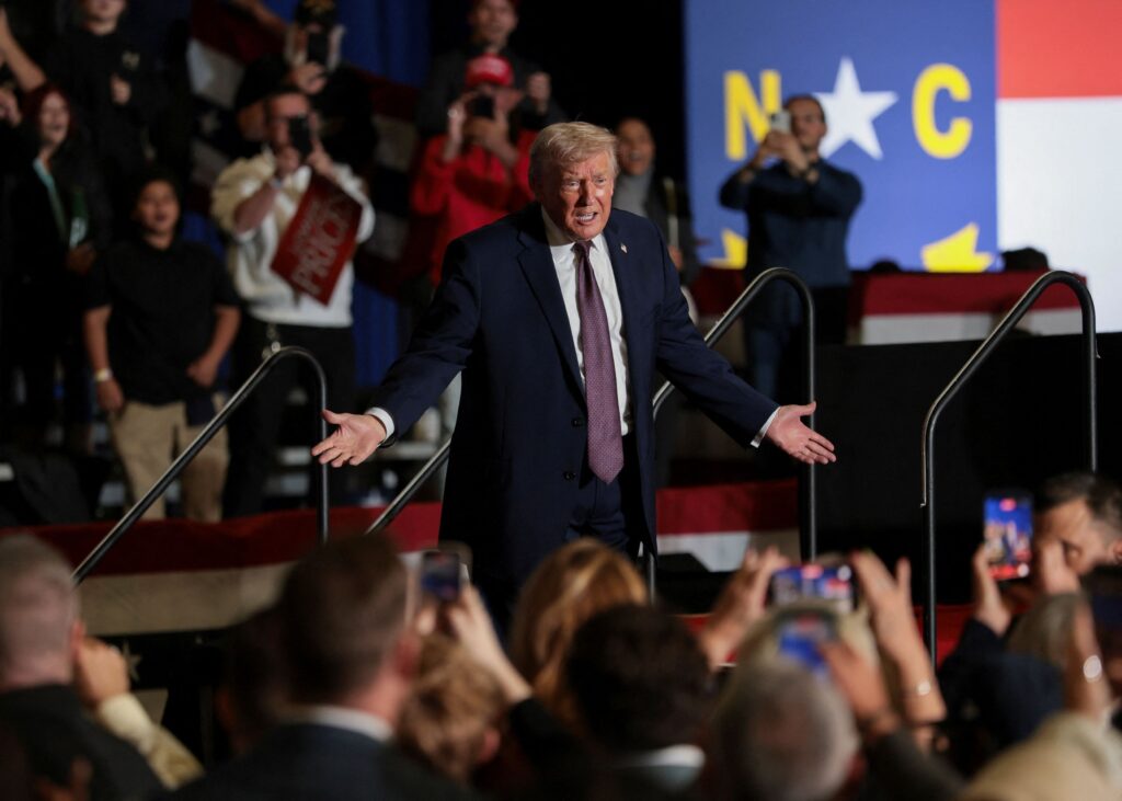 Trump makes affordability pitch in struggling corner of N.C., his last rally of 2025