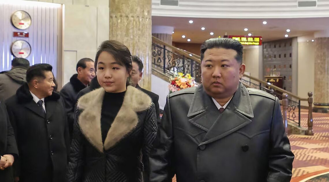 Kim Jong Un Inspects Beds in Wild Photoshoot With Daughter