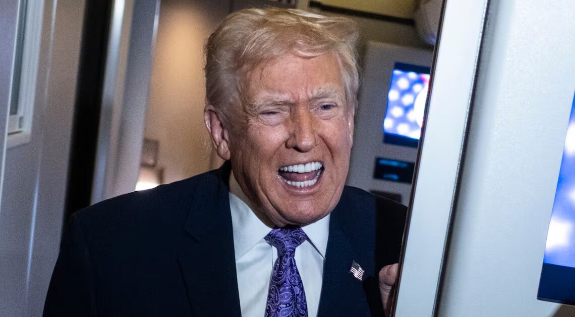 Donald Trump Melts Down in Unhinged Late-Night Posting Spree