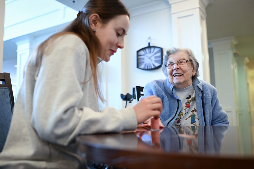 GlamourGals bring more than manicures to nursing home visits