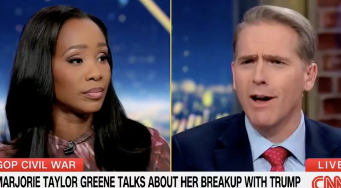 Scott Jennings Grilled on Live TV Over Trump Battle With Marjorie Taylor Greene