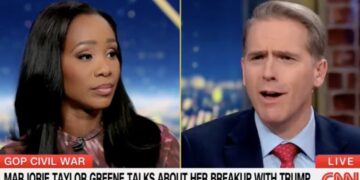 Scott Jennings Grilled on Live TV Over Trump Battle With Marjorie Taylor Greene