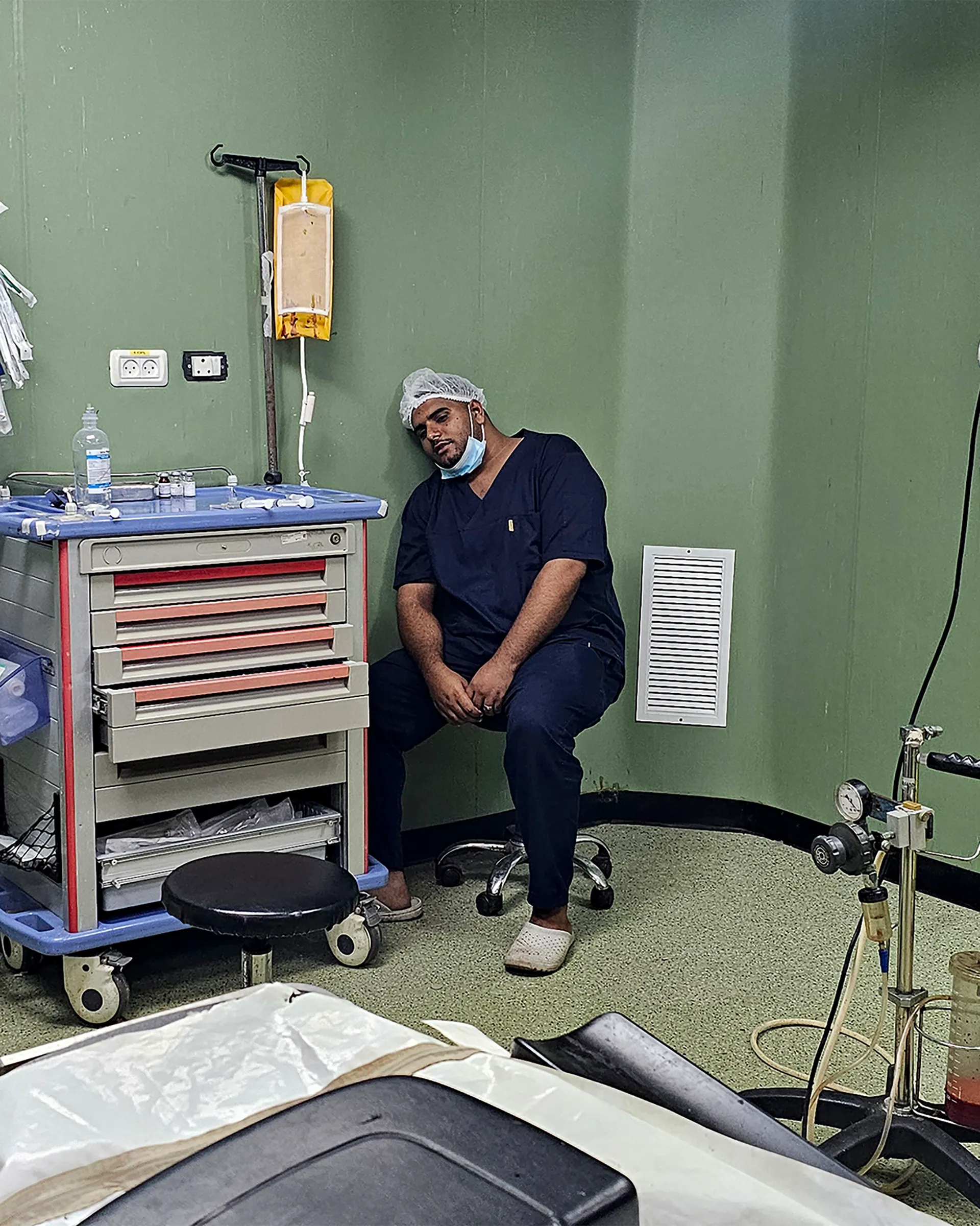 PALESTINIAN-ISRAEL-CONFLICT-GAZA-HEALTH-HOSPITAL