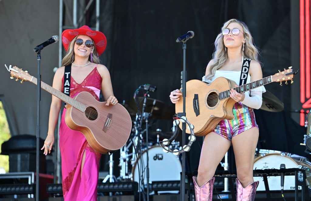 Maddie & Tae perform at Country Summer Music Festival in Santa Rosa, California, on June 15, 2024.
