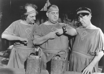 The Three Stooges Made a ‘Men in Black’ Movie First, and It Was Very Influential