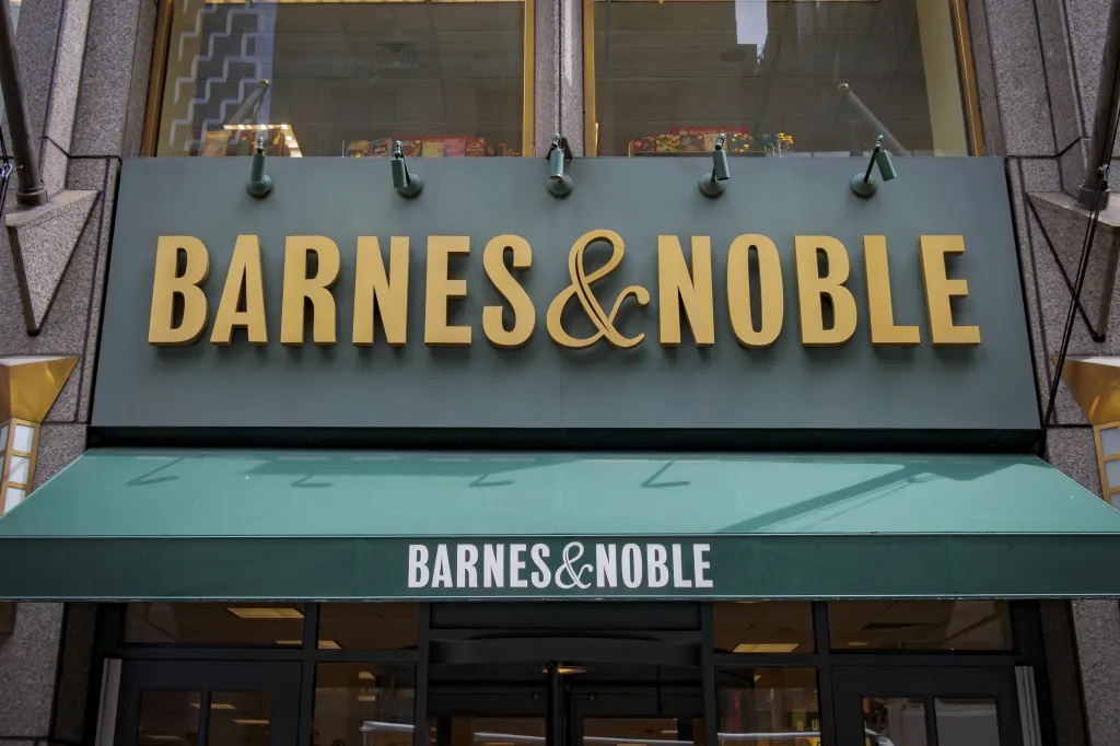 The flagship Barnes & Noble store in Manhattan, New York City.
