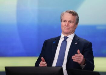 Bank of America’s Moynihan says AI’s economic benefit is ‘kicking in more’