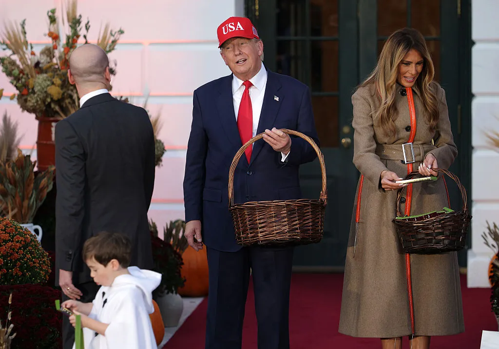 First Lady Melania Trump Hosts Halloween Party At The White House