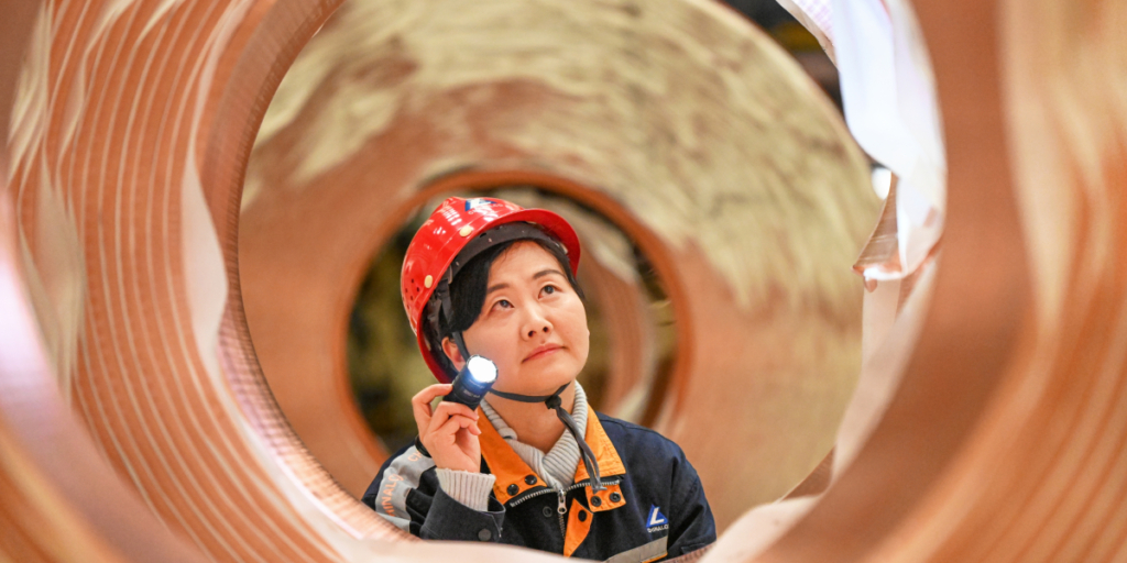 Copper records biggest annual gain since 2009 on supply bets