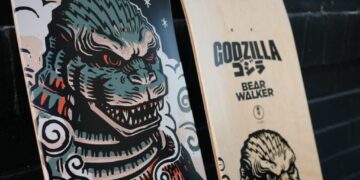 Godzilla Hits the Half-Pipe With Bear Walker Skateboard Collab | Exclusive